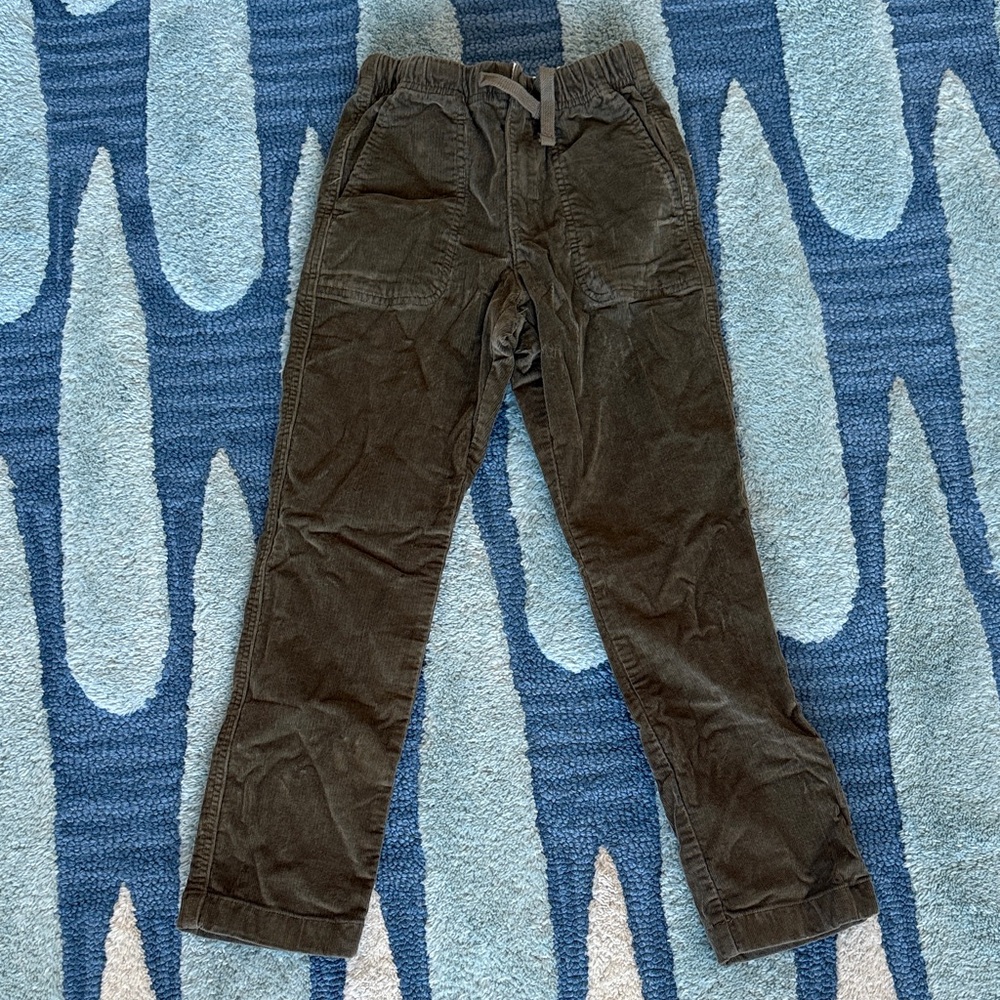 Crewcuts Kids Corduroy Pants in Olive
